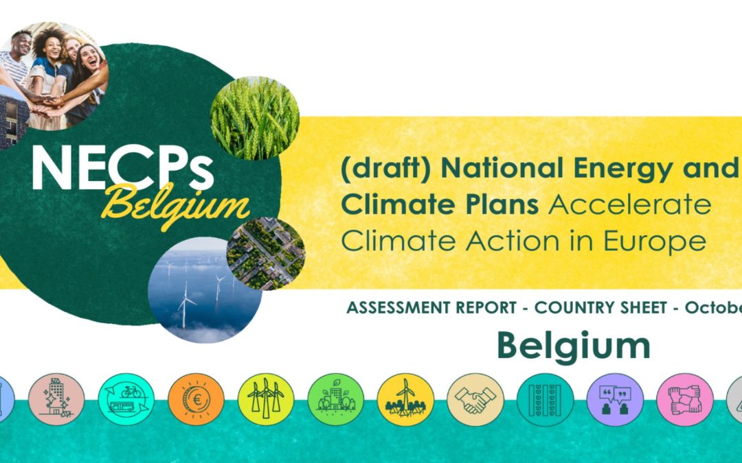 Belgian NECP Assessment