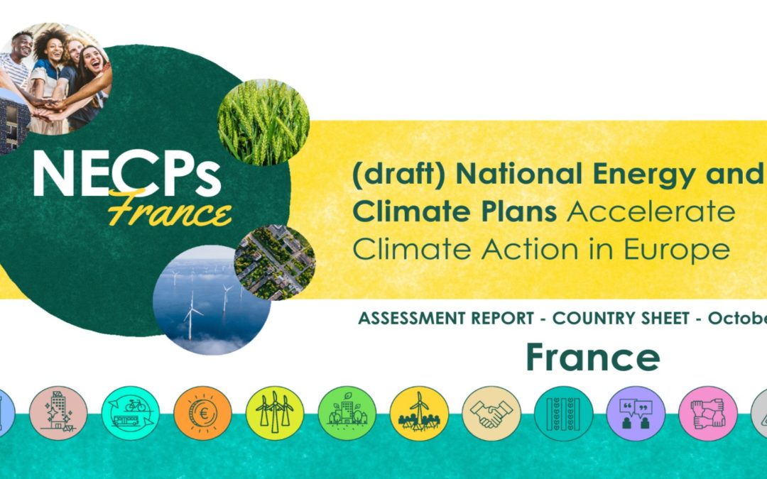 French NECP Assessment