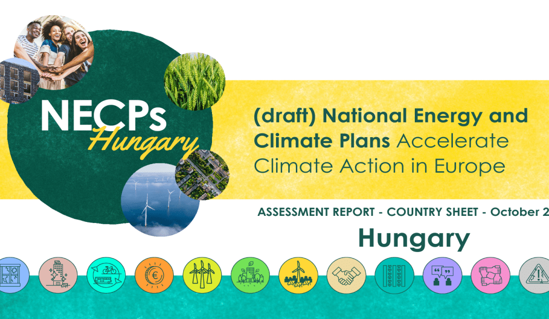 Hungarian NECP Assessment